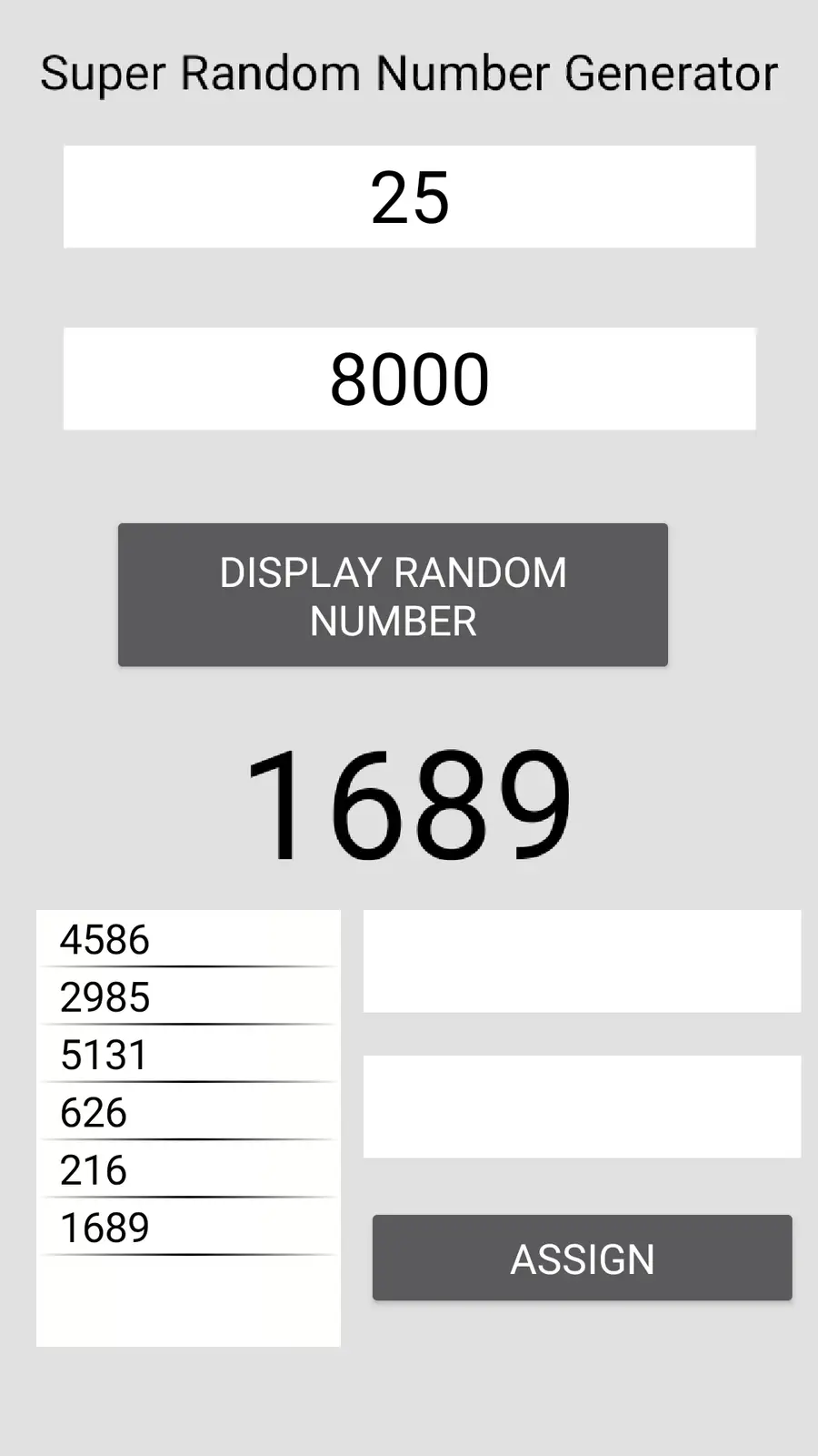 Super Random Number Generator